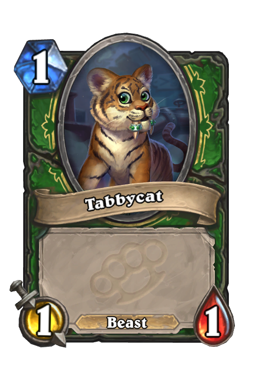 Tabbycat Hearthstone kártya