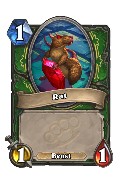 Rat Hearthstone kártya