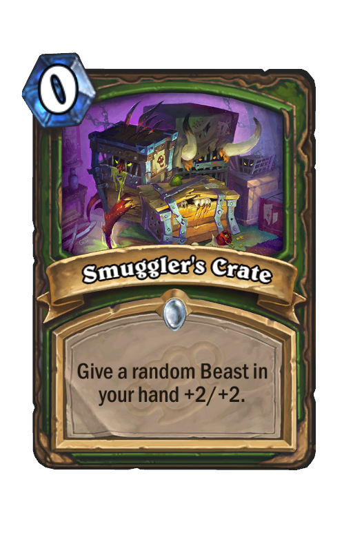 Smuggler's Crate Hearthstone kártya