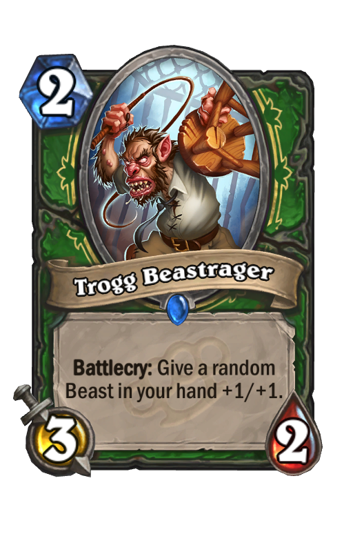 Trogg Beastrager Hearthstone kártya