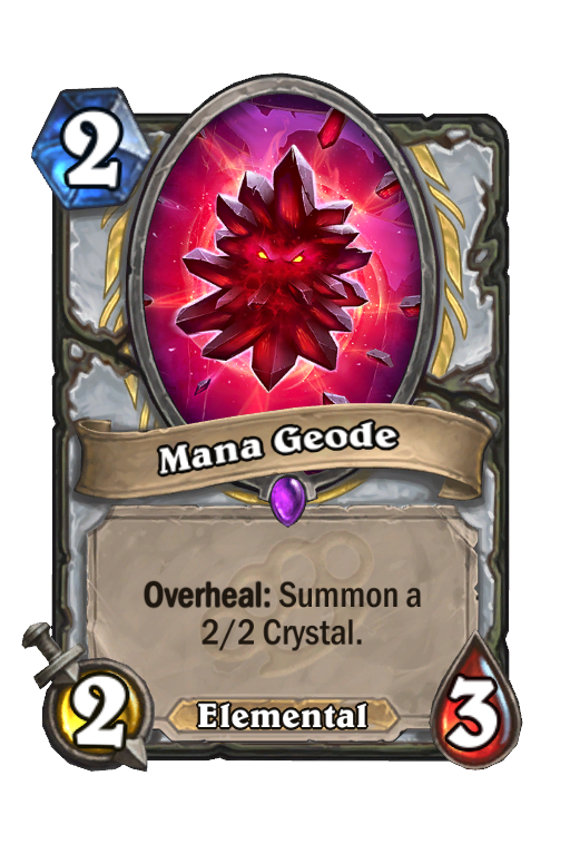 Mana Geode Hearthstone kártya