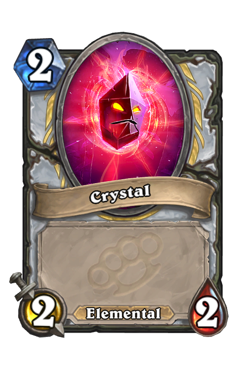 Crystal Hearthstone kártya