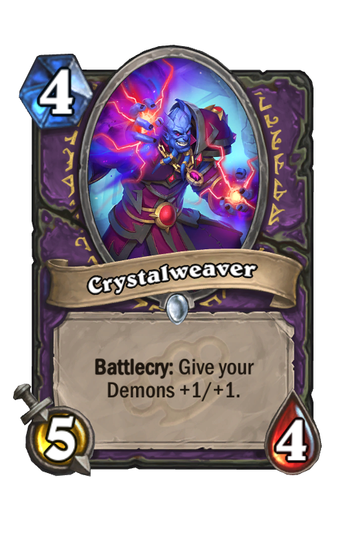 Crystalweaver Hearthstone kártya