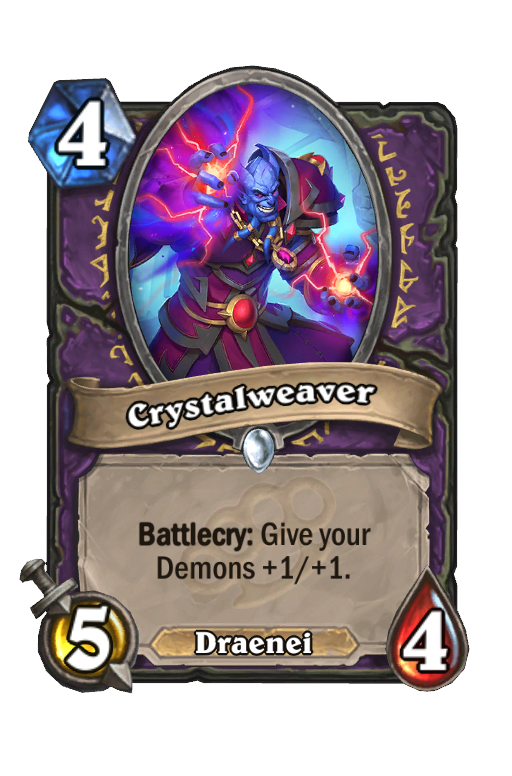 Crystalweaver Hearthstone kártya