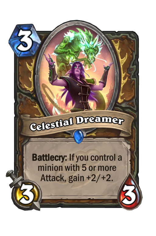 Celestial Dreamer Hearthstone kártya