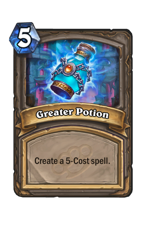 Greater Potion Hearthstone kártya