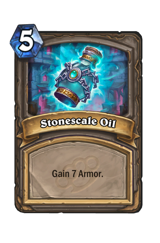 Stonescale Oil Hearthstone kártya