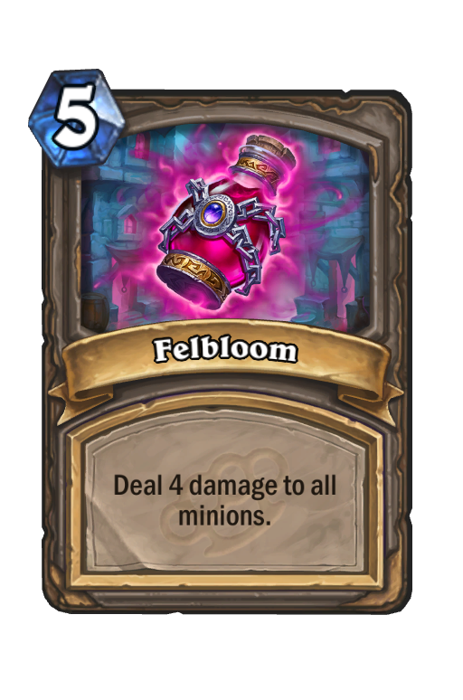 Felbloom Hearthstone kártya