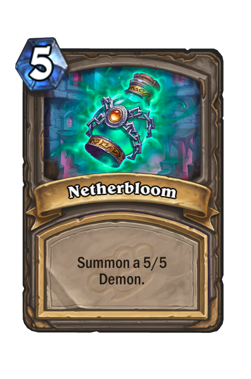 Netherbloom Hearthstone kártya