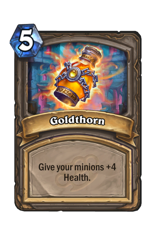 Goldthorn Hearthstone kártya