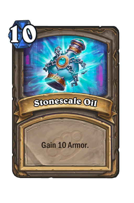 Stonescale Oil Hearthstone kártya