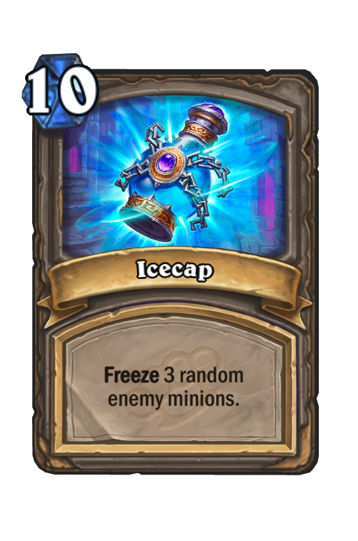 Icecap Hearthstone kártya