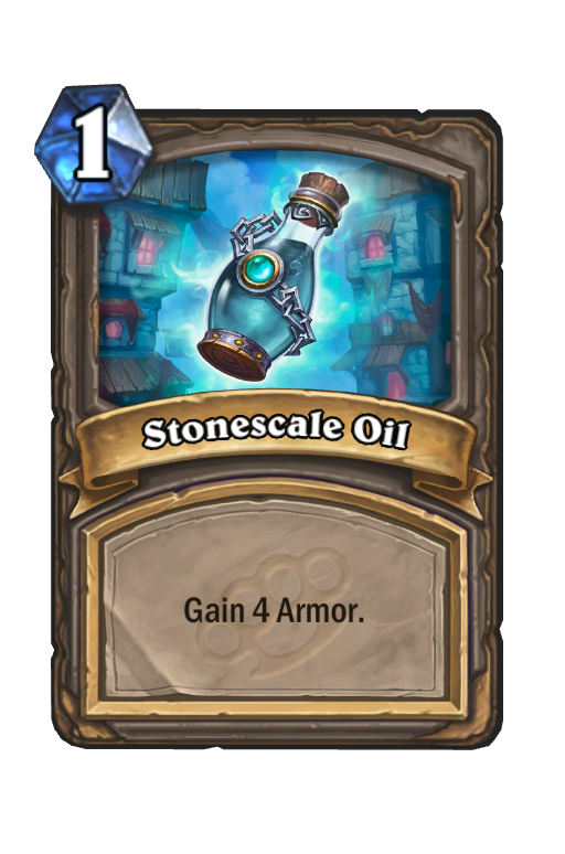 Stonescale Oil Hearthstone kártya