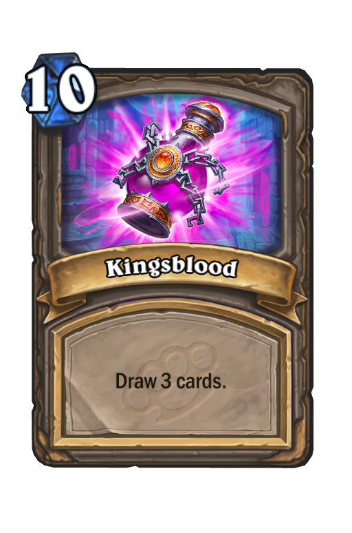 Kingsblood Hearthstone kártya