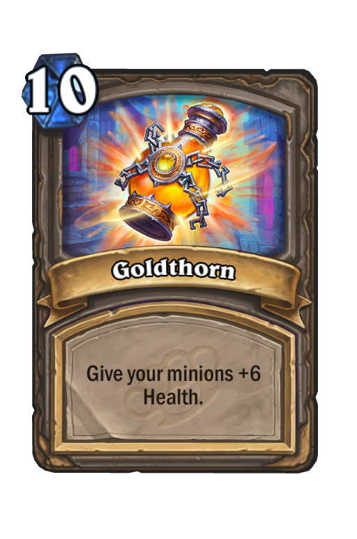 Goldthorn Hearthstone kártya