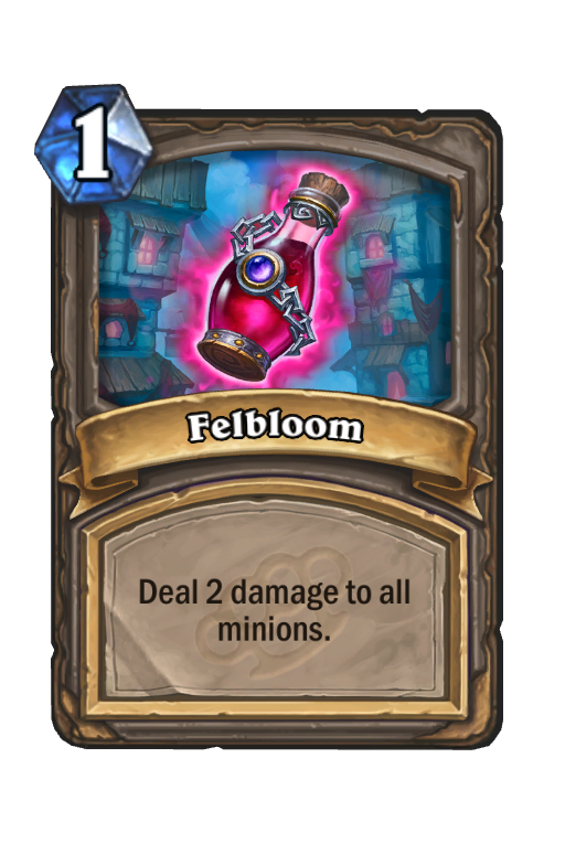 Felbloom Hearthstone kártya