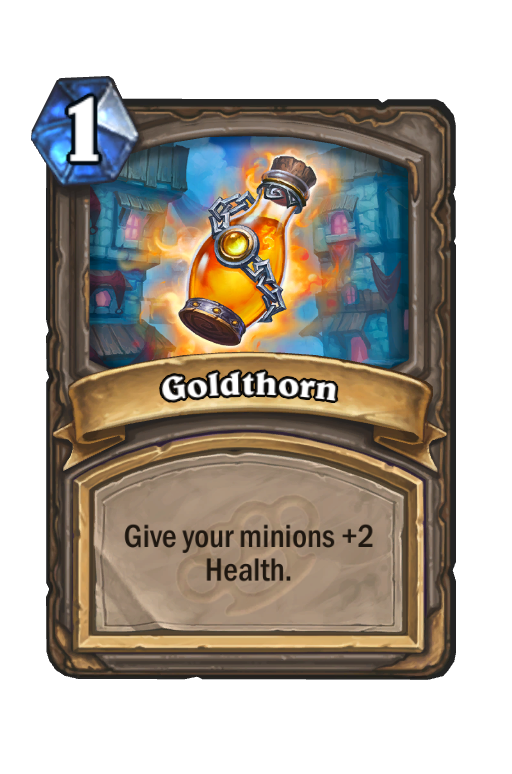 Goldthorn Hearthstone kártya