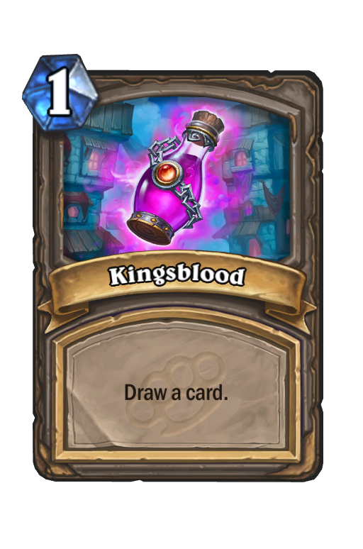 Kingsblood Hearthstone kártya