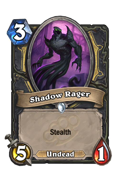 Shadow Rager Hearthstone kártya