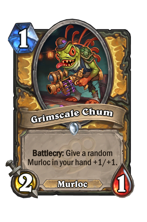 Grimscale Chum Hearthstone kártya