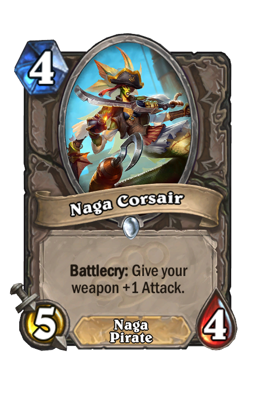 Naga Corsair Hearthstone kártya
