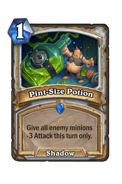 Pint-Size Potion Hearthstone kártya
