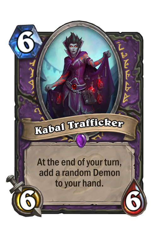 Kabal Trafficker Hearthstone kártya