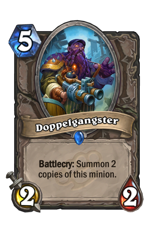 Doppelgangster Hearthstone kártya