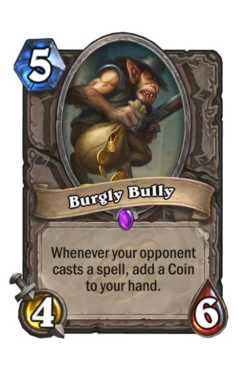 Burgly Bully Hearthstone kártya