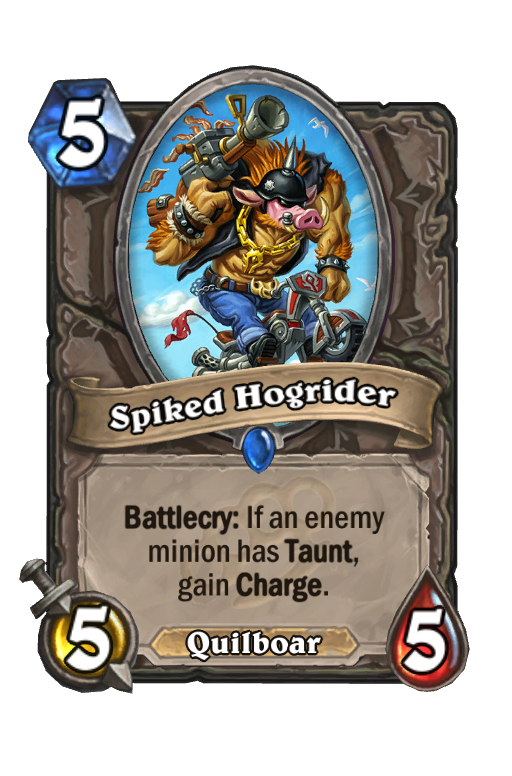 Spiked Hogrider Hearthstone kártya