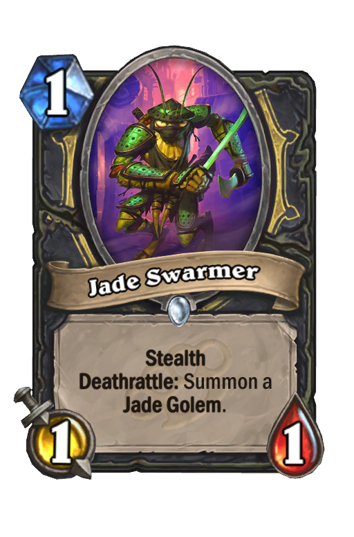 Jade Swarmer Hearthstone kártya