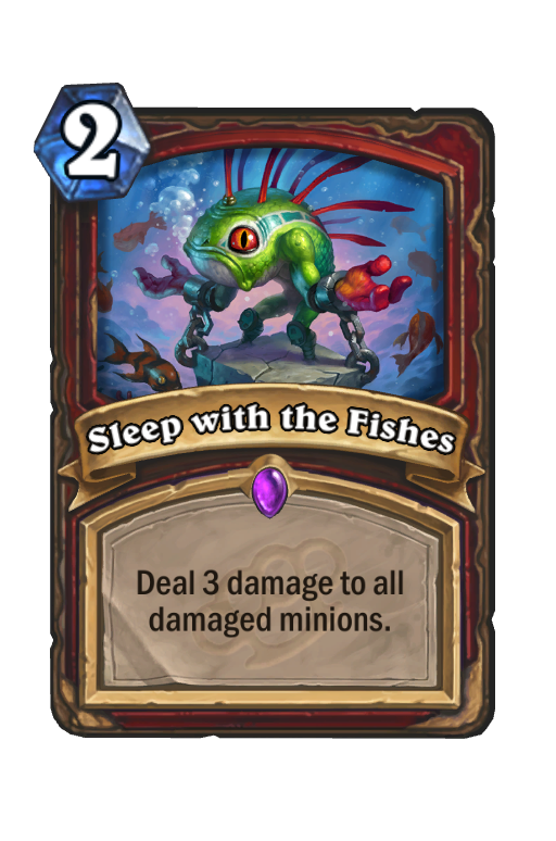 Sleep with the Fishes Hearthstone kártya