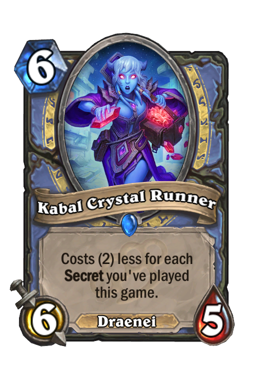 Kabal Crystal Runner Hearthstone kártya