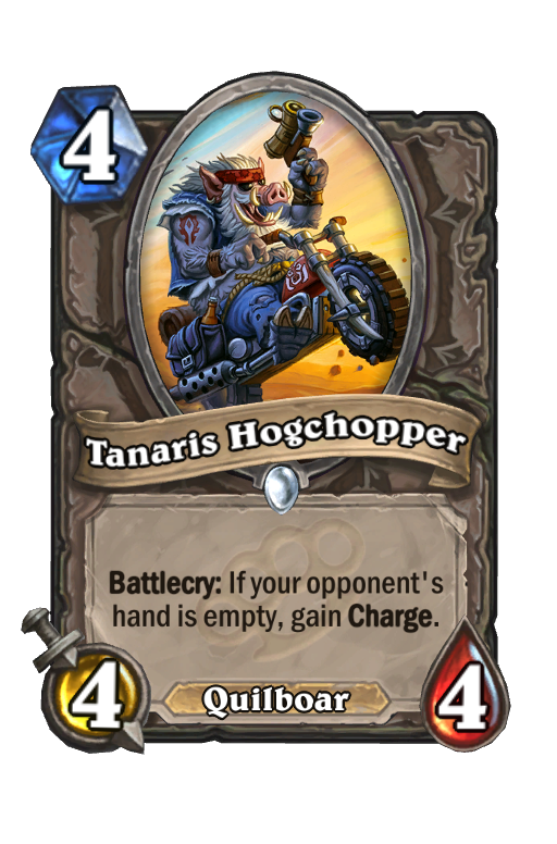 Tanaris Hogchopper Hearthstone kártya
