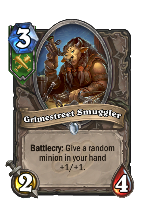 Grimestreet Smuggler Hearthstone kártya