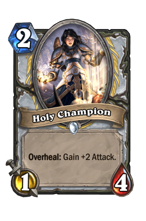 Holy Champion Hearthstone kártya