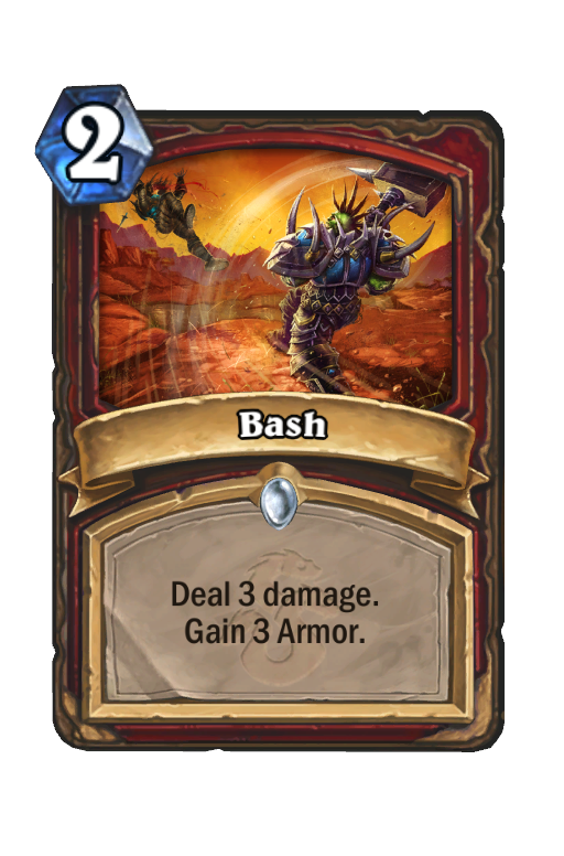 Bash Hearthstone kártya