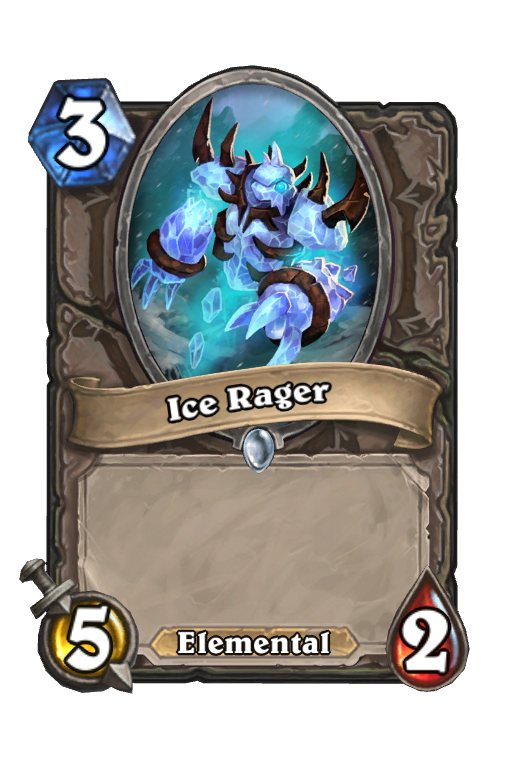 Ice Rager Hearthstone kártya