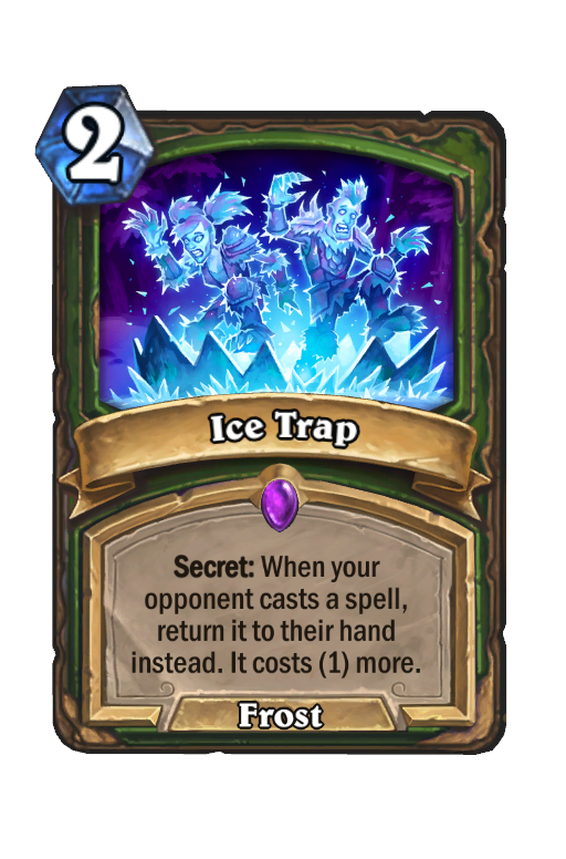 Ice Trap Hearthstone kártya