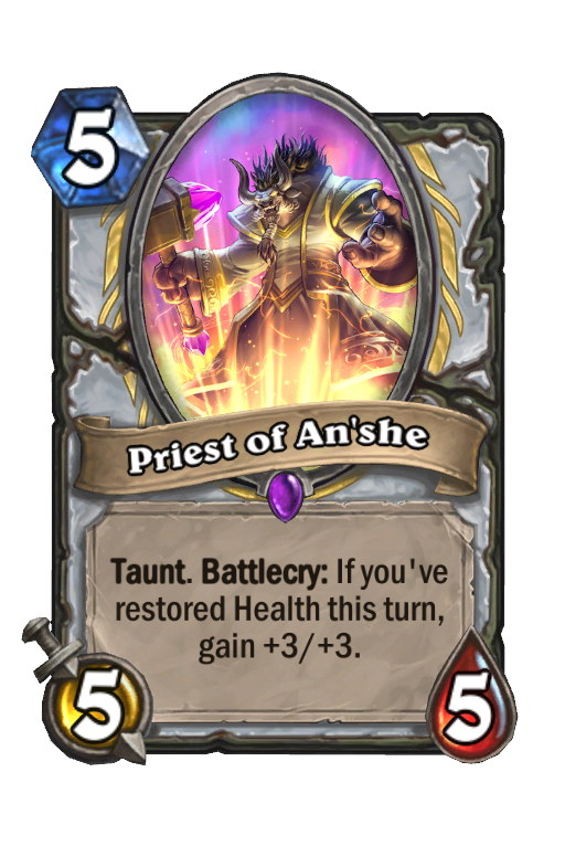 Priest of An'she Hearthstone kártya
