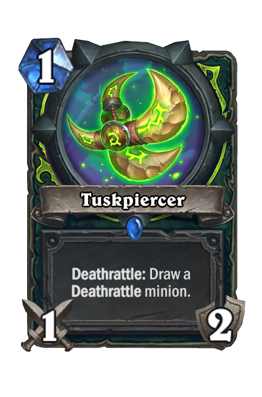 Tuskpiercer Hearthstone kártya