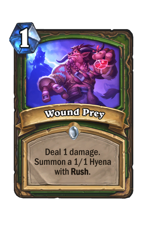 Wound Prey Hearthstone kártya