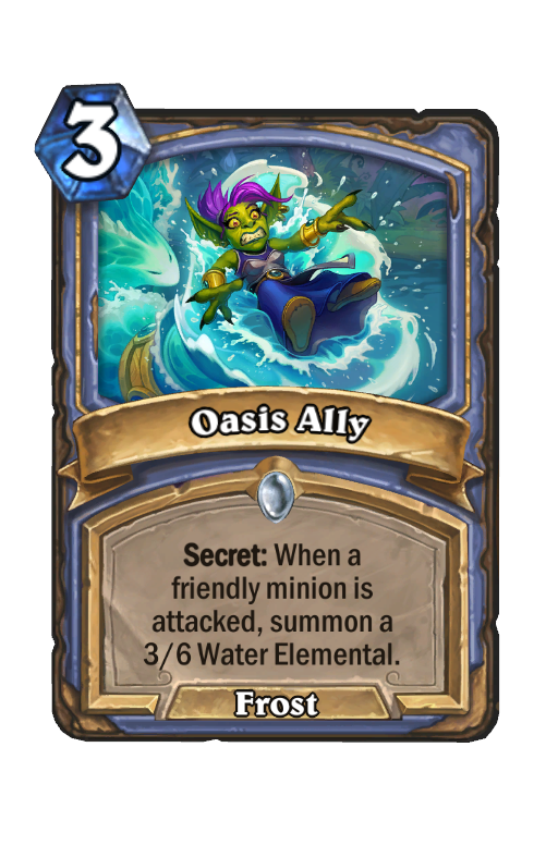 Oasis Ally Hearthstone kártya