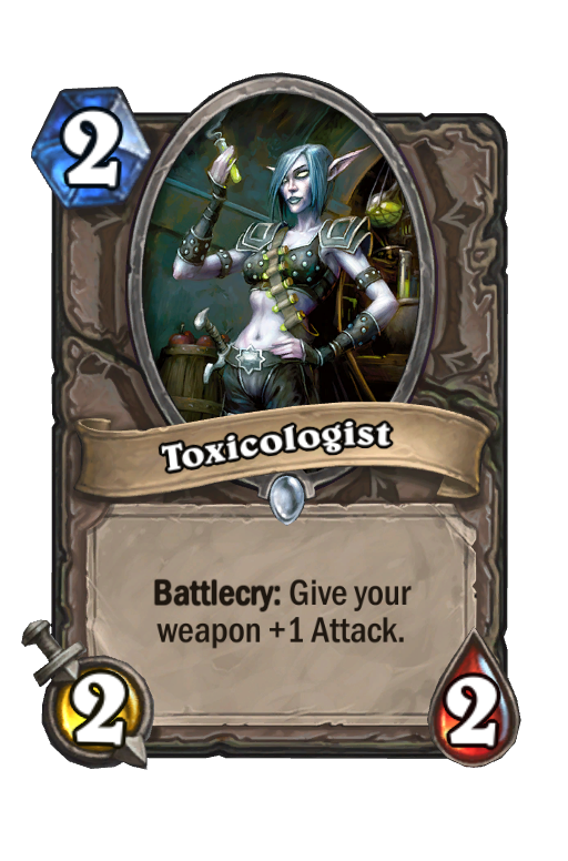 Toxicologist Hearthstone kártya
