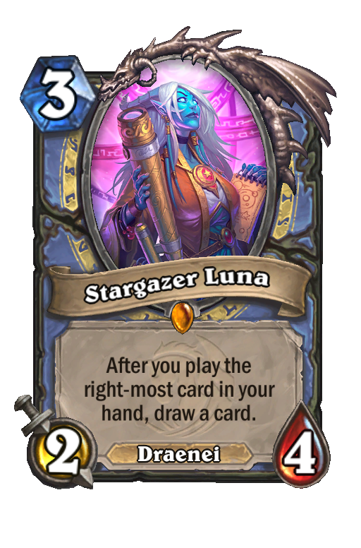 Stargazer Luna Hearthstone kártya