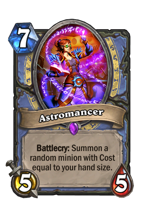 Astromancer Hearthstone kártya