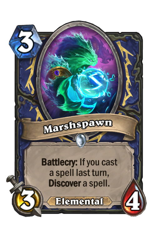 Marshspawn Hearthstone kártya