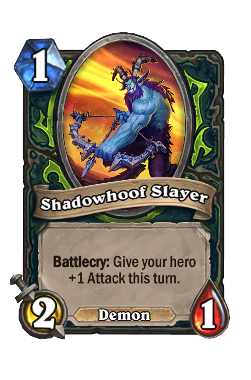 Shadowhoof Slayer Hearthstone kártya