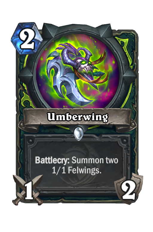 Umberwing Hearthstone kártya