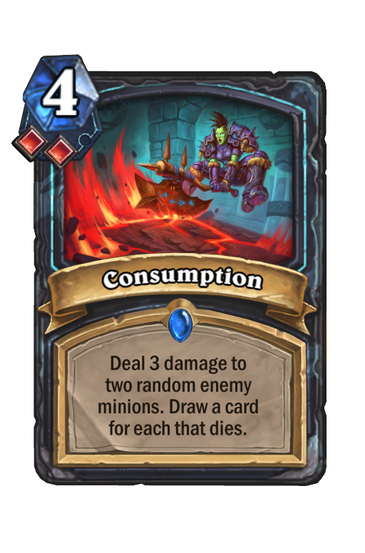Consumption Hearthstone kártya